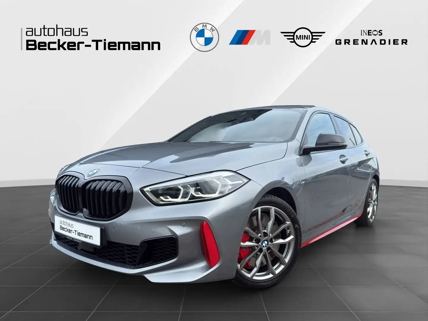 BMW 128ti M Sport/Panorama/Head-Up/Leder/Kamera Grau - 1