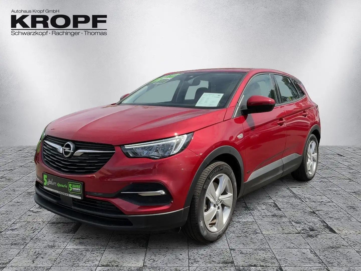 Opel Grandland 1.6 Turbo Edition FLA SpurW LM LED Rot - 2