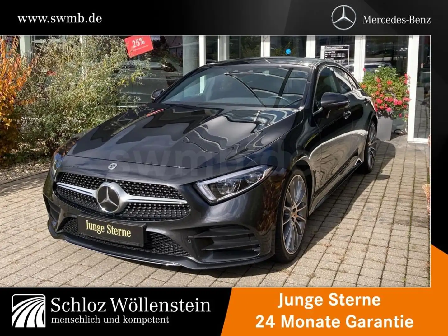 Mercedes-Benz CLS 450 4M AMG/MULTIBEAM/Business/Fahrass/360Cam Grau - 1