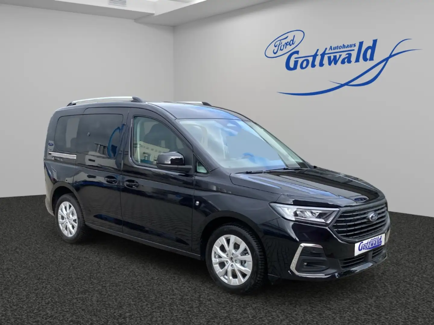 Ford Tourneo Connect Titanium 1.5 EcoBoost LED Navi RFK Schwarz - 1