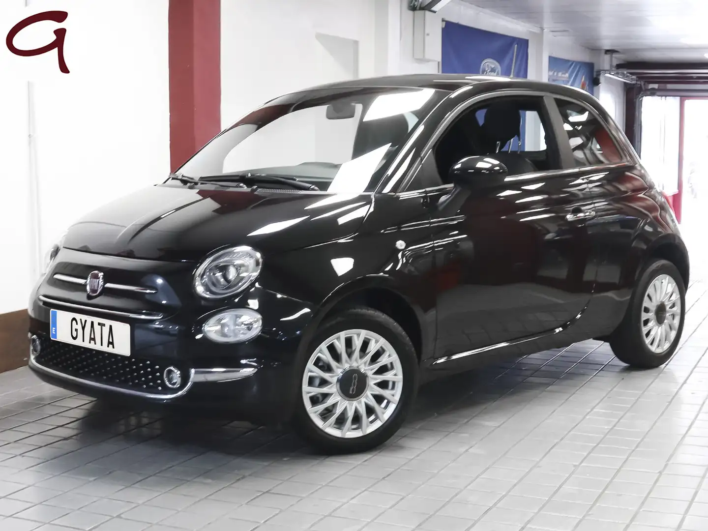 Fiat 500 1.0 Hybrid Dolcevita 52kW Negro - 2