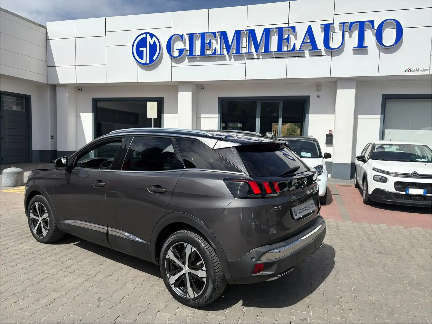 Peugeot 3008 3008 II 2016 1.5 bluehdi GT Line s Gris - 2