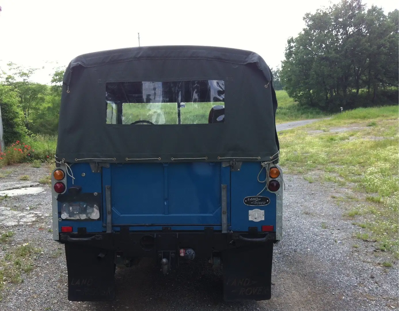 Land Rover Series 88 Soft Top autocarro Blu/Azzurro - 2