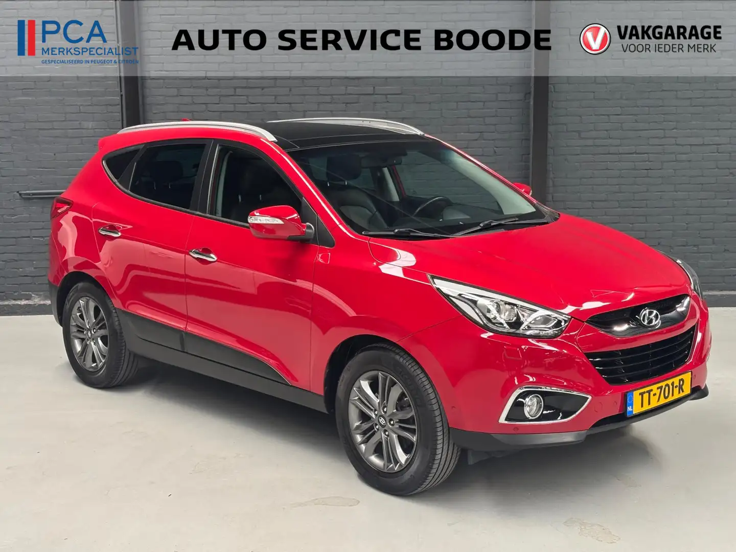 Hyundai iX35 1.6i GDI (135pk) i-Vision - schuif-/kanteldak - le Rood - 2