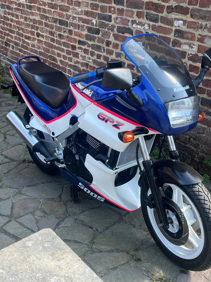 Kawasaki GPZ 500 S Albastru - 2