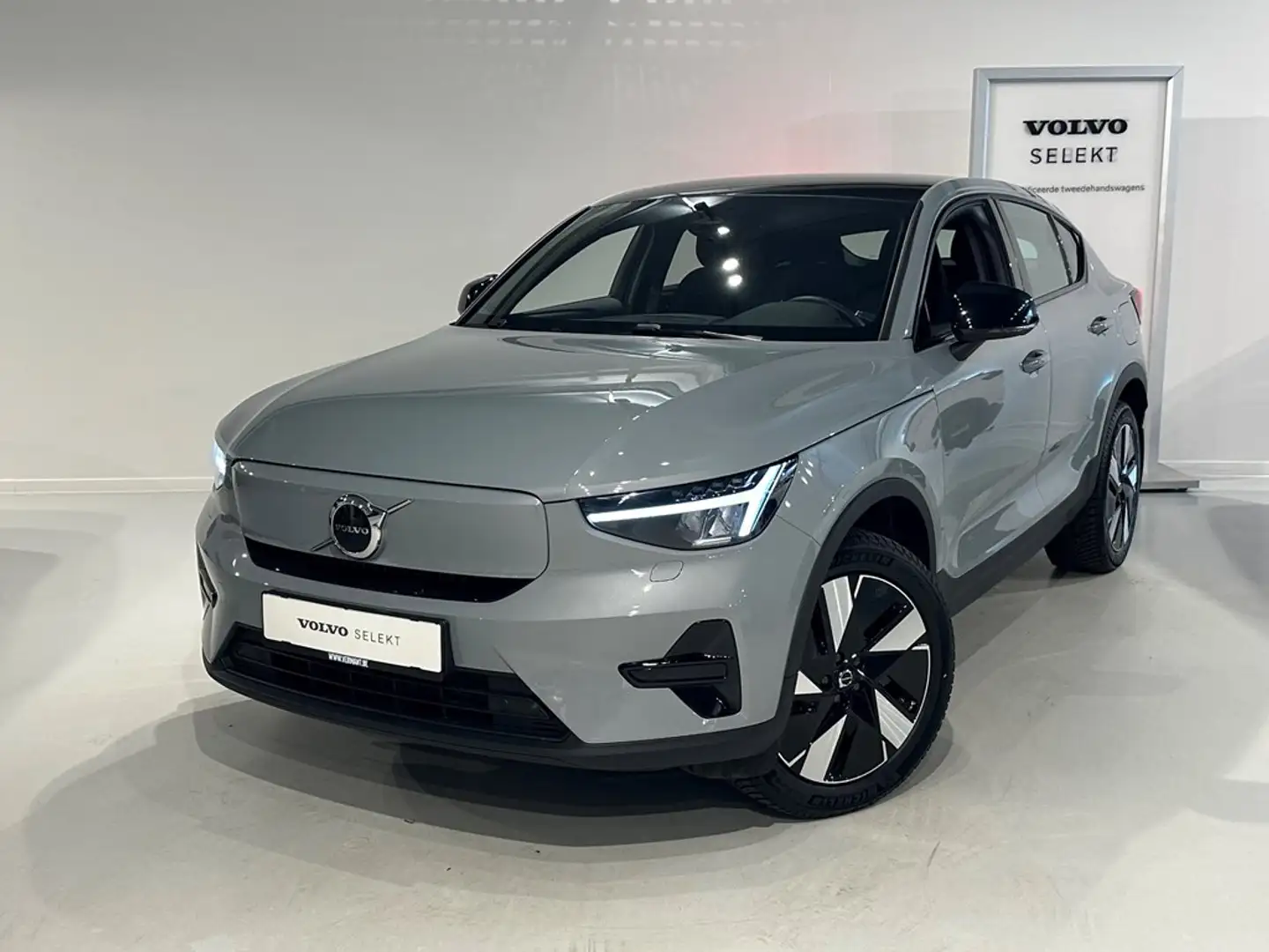 Volvo C40 Recharge + electr trekhaak Gris - 1