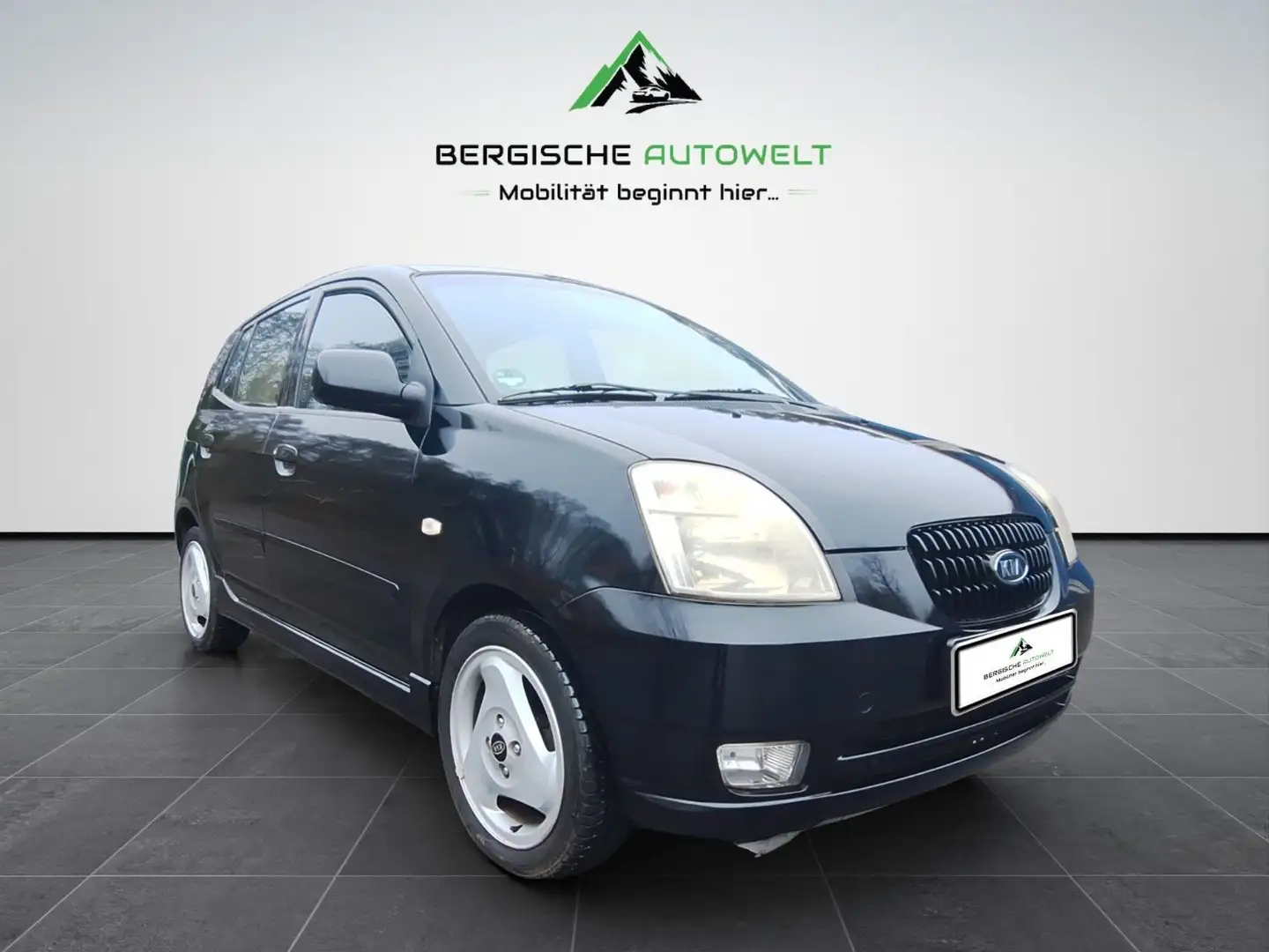 Kia Picanto 1.1/5-TRG/TÜV-NEU/KLIMA/ALU/BT/USB/AUX Schwarz - 1