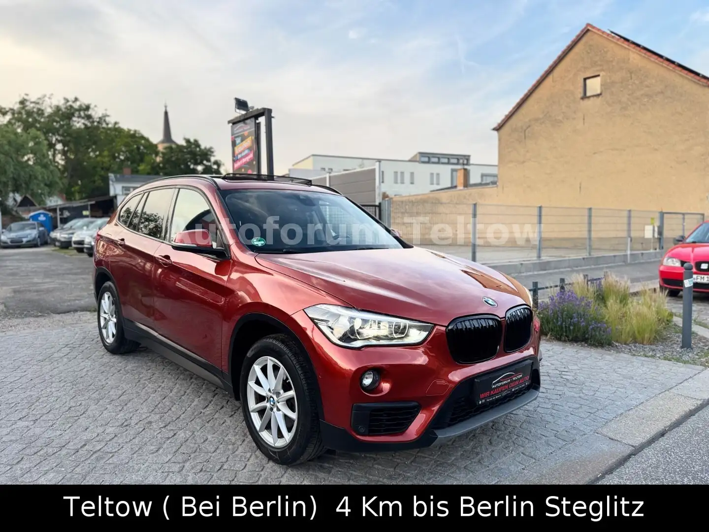 BMW X1 xDrive 18 d Advantage*Automatik*2HD*Panorama* Orange - 1