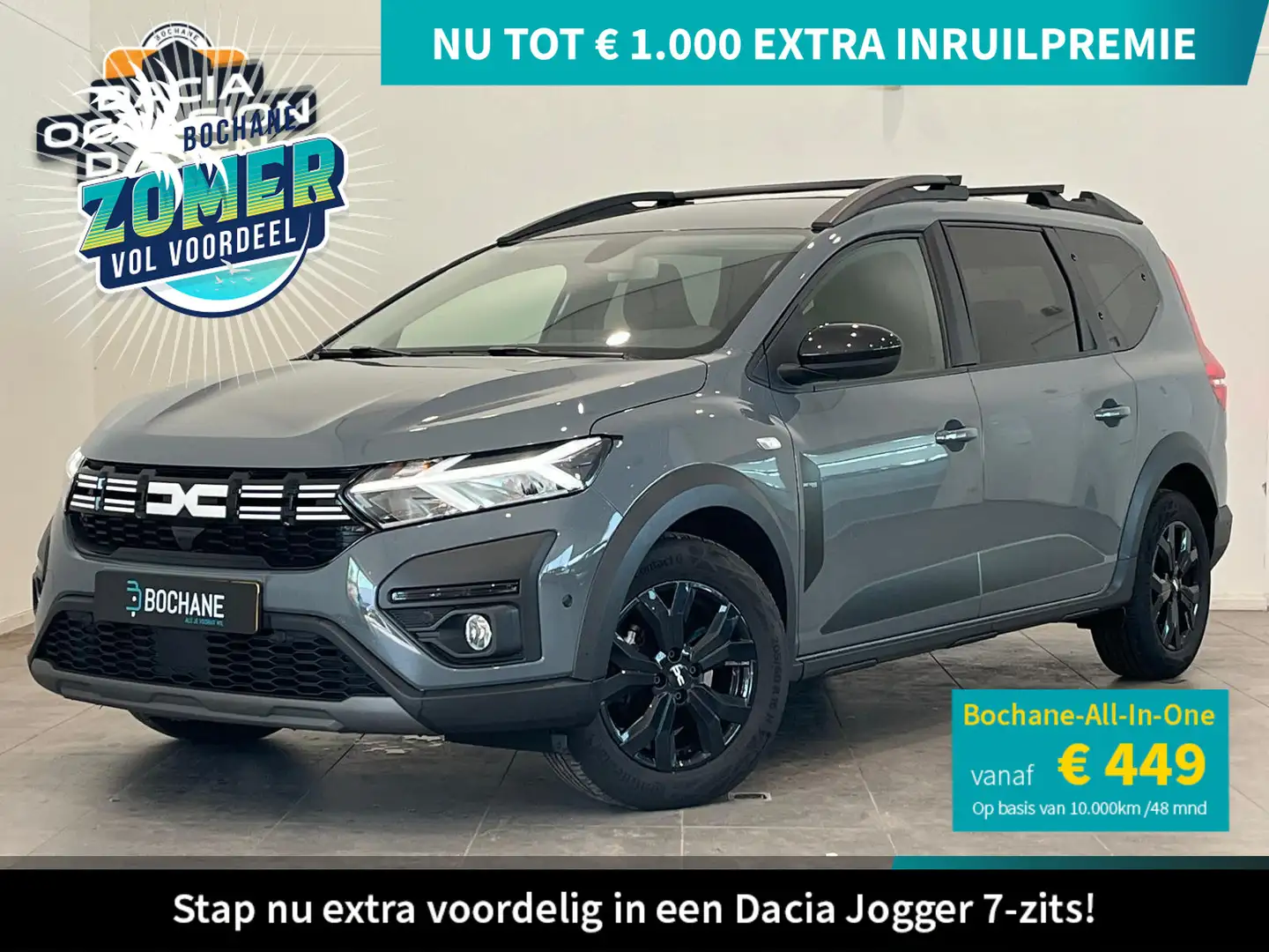 Dacia Jogger 1.0 TCe 110 Extreme 7p. | 7-persoons | Navigatie | Grijs - 1