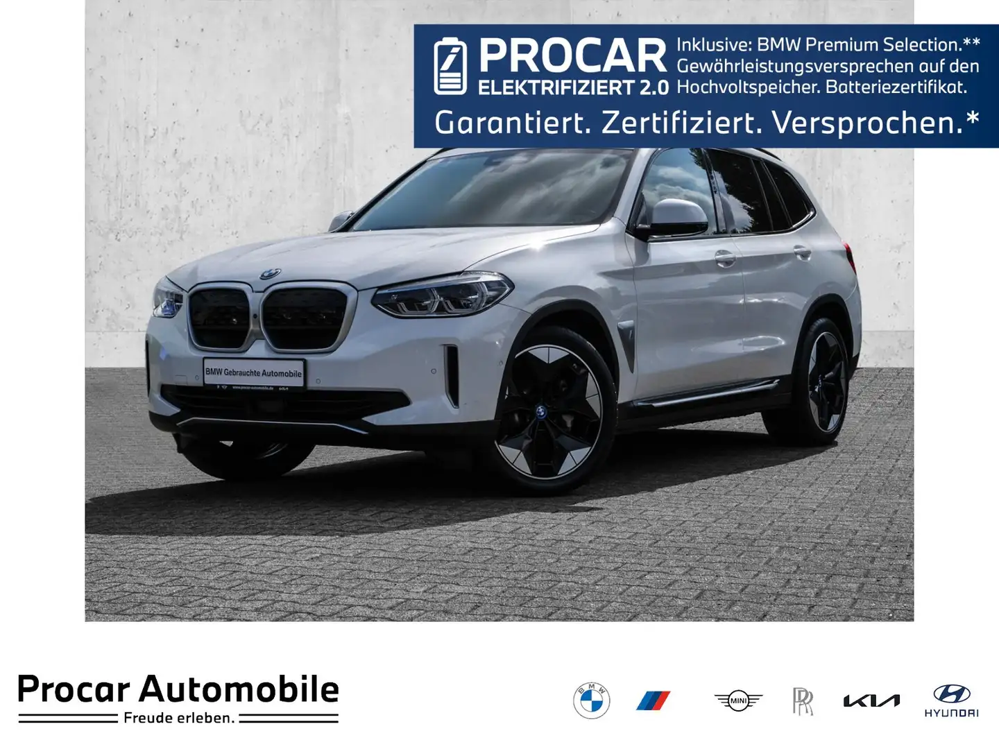 BMW iX3 20" DA Pro PA+ Harman HuD Adpt LED FA DAB Weiß - 1