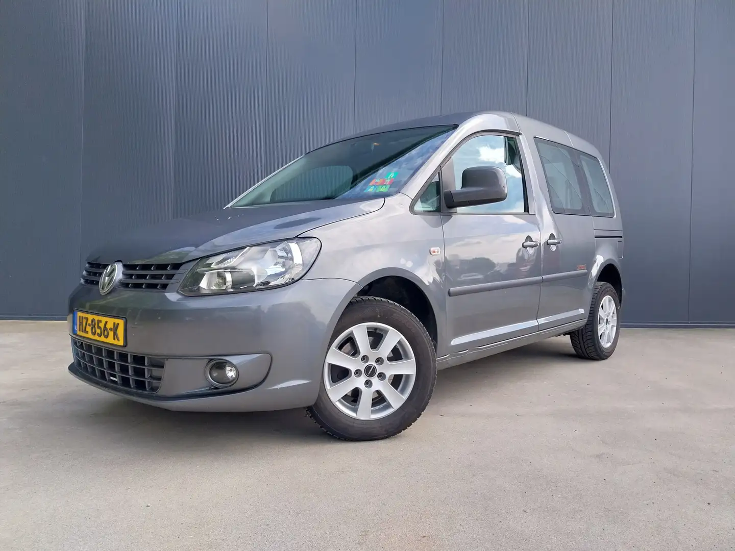 Volkswagen Caddy 1.2 TSI Trendline 5 PERS AIRCO TREKHAAK Gris - 1