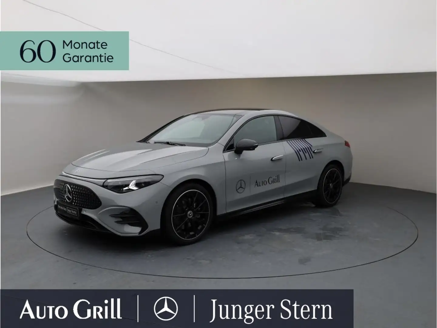 Mercedes-Benz CLA 350 4M AMG Pano alpingrau *frei 01.25* Grijs - 2