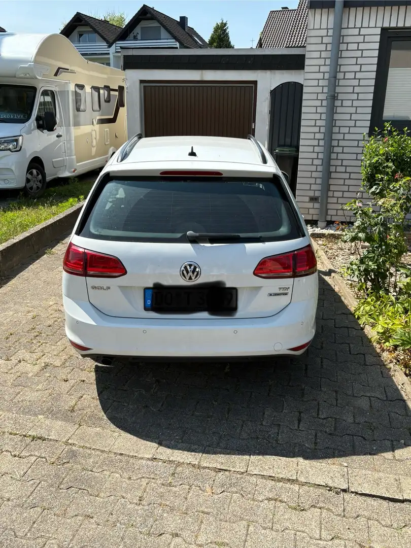 Volkswagen Golf Variant Trendline BlueMotion Weiß - 1