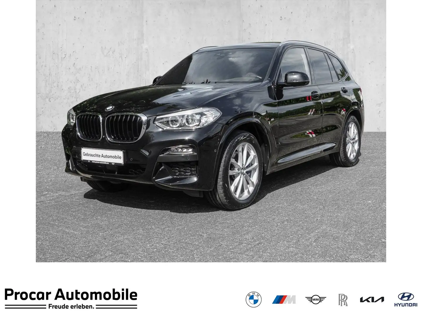 BMW X3 xDrive30d M Sport HUD AHK PANO ACC Komf HiFi DA+ L Schwarz - 1