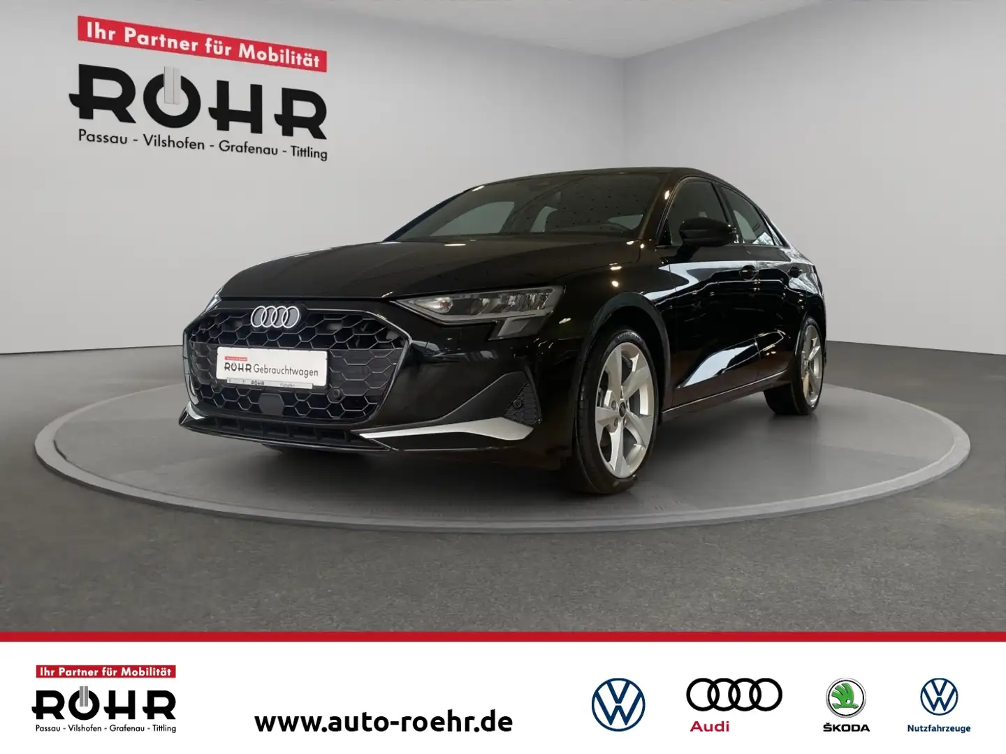 Audi A3 Limousine advanced (AHK.SHZ.NAVI.DAB.PDC) 35 TFSI Schwarz - 1
