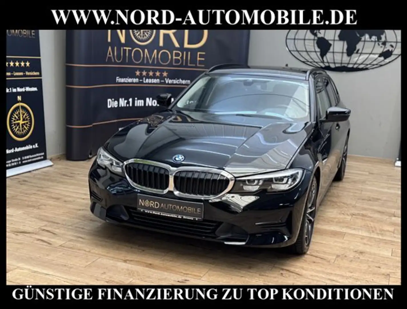 BMW 330 e touring Advantage *xDrive*18ZOLL*LED*UPE64 Schwarz - 1