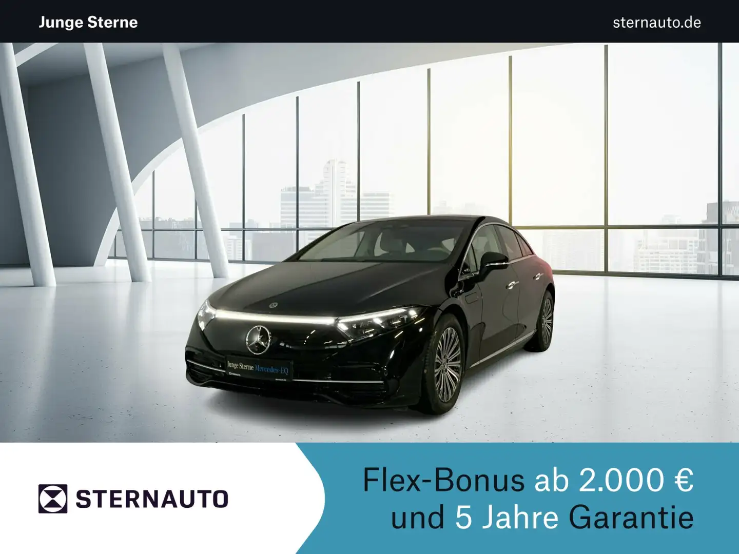 Mercedes-Benz EQS EQS 580 4M Hyperscreen Burm3D HUD Pano DigiLight Noir - 1