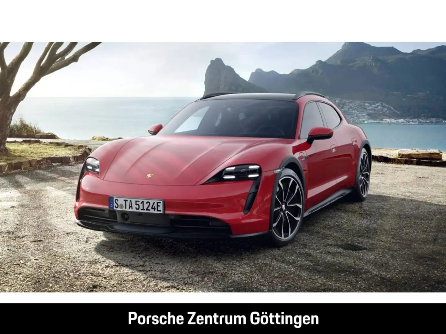 Porsche Taycan 4 Cross Turismo Karminrot BOSE Panorama Rood - 1