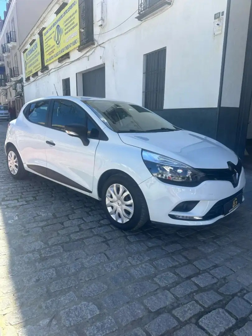 Renault Clio Pequeño Manual de 5 Puertas Blanc - 2