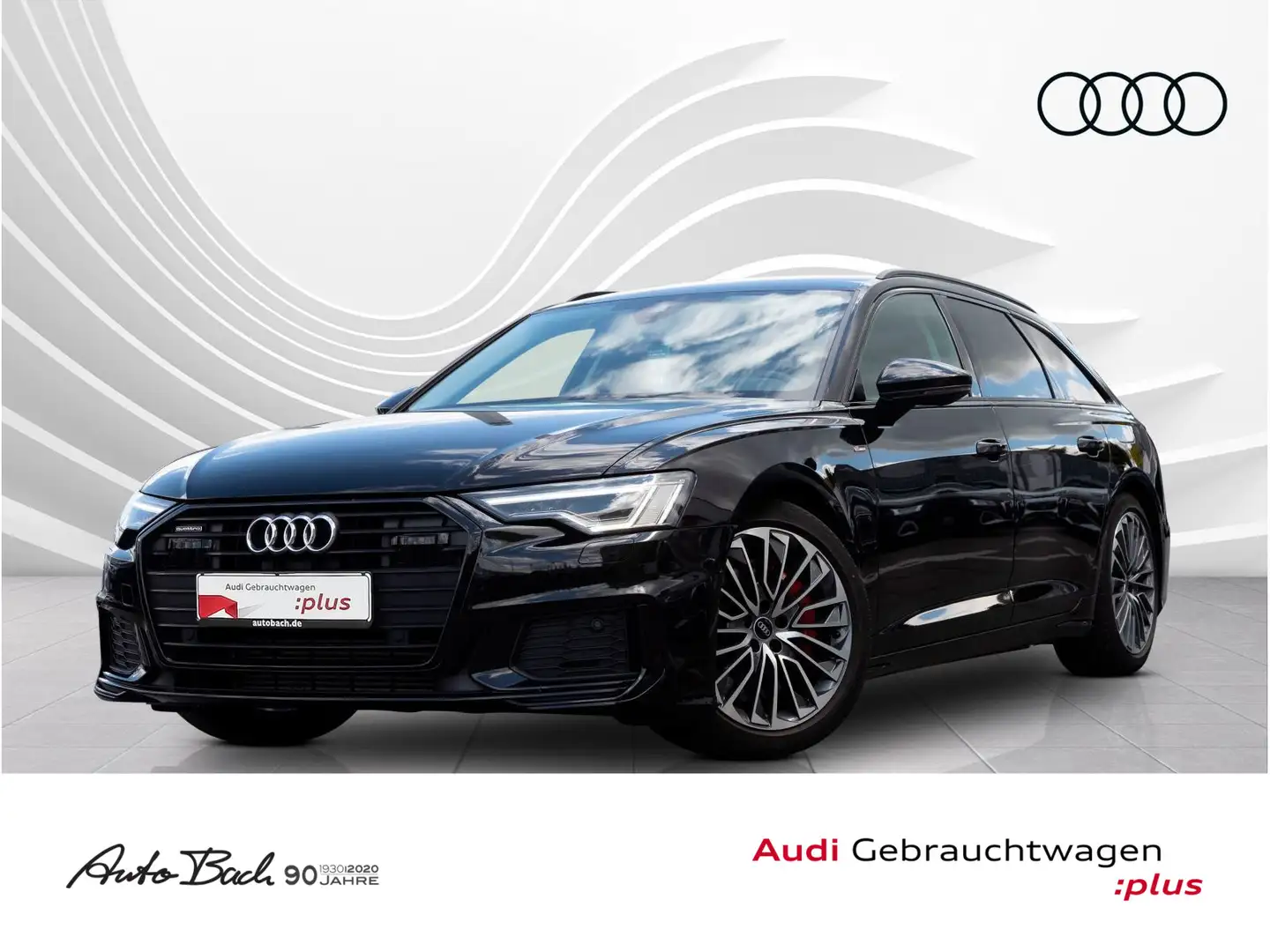 Audi A6 S line 55TFSI e Navi LED virtual HuD AC Schwarz - 1