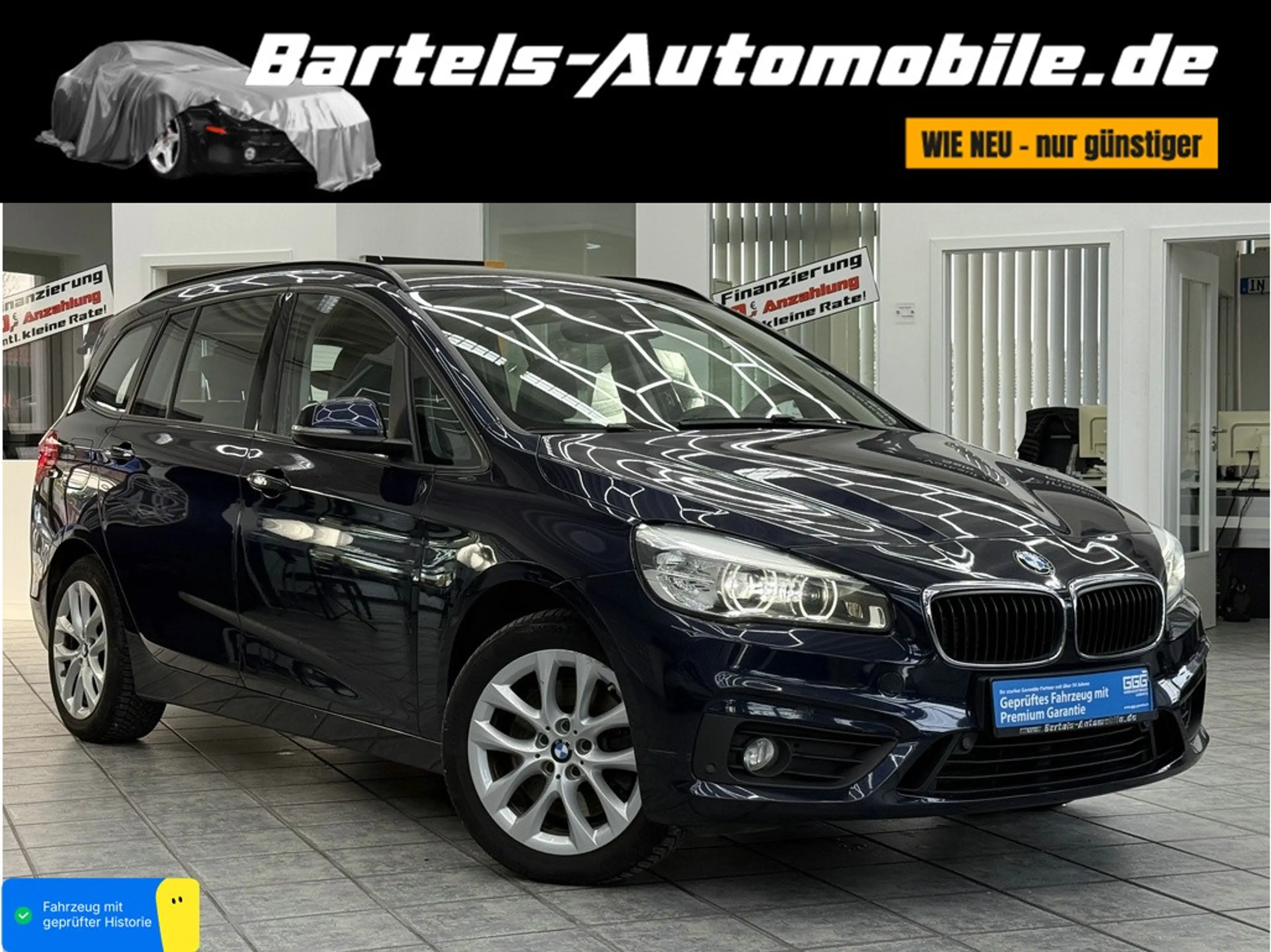BMW 220 d Advantage, LED, Leder, Navi