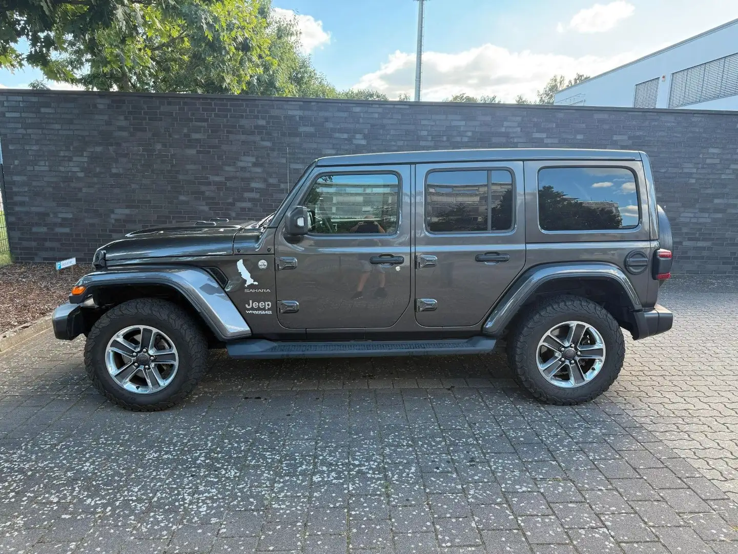 Jeep Wrangler Unlimited Sahara Sky Pano Grau - 1