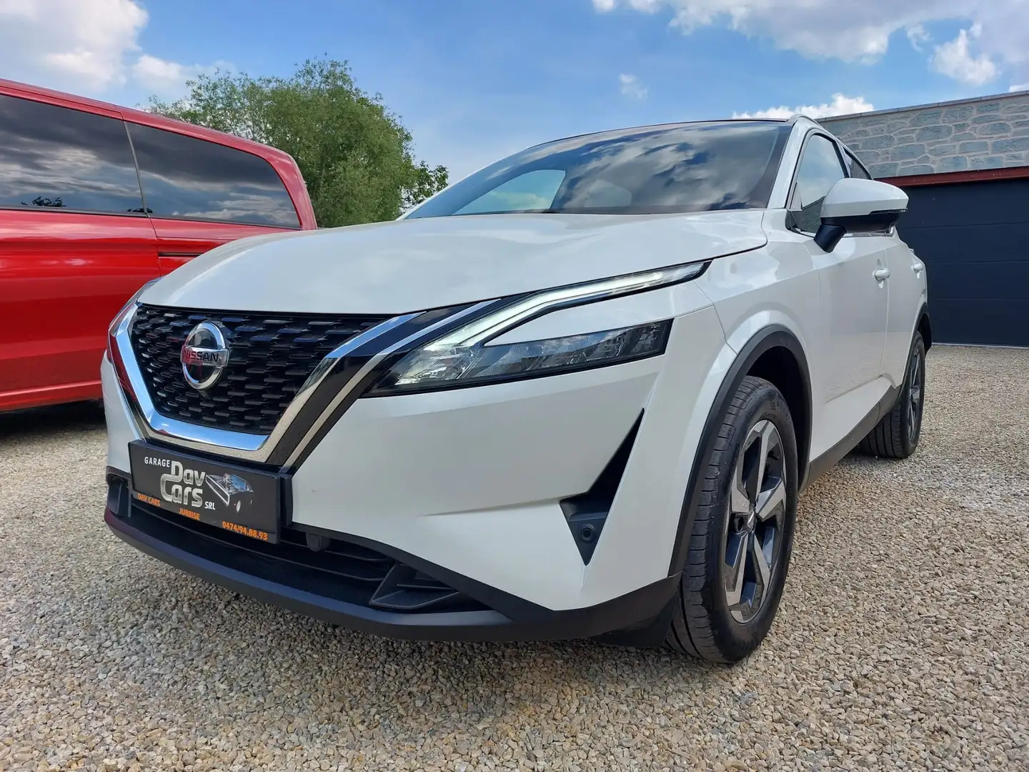 Nissan Qashqai 1.3 DIG-T MHEV Tekna // Toit Pano GAR 3 ANS Blanc - 1