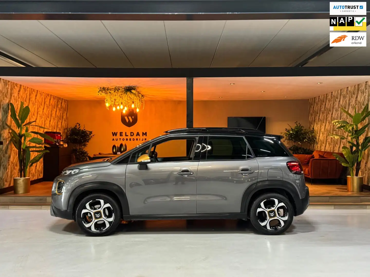 Citroen C3 Aircross 1.2 PureTech Rip Curl Garantie Pano CarPlay 360 Ca Grijs - 1