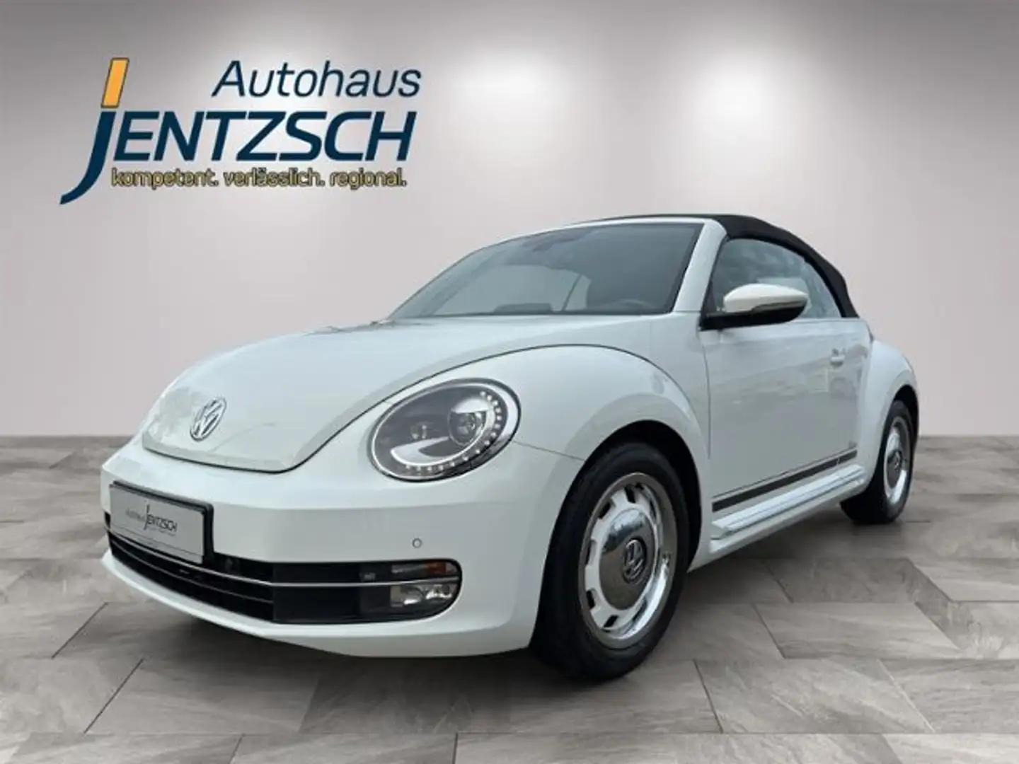 Volkswagen Beetle Cabriolet Cup Xenon/Klimaaut./Sitzh. Weiß - 2