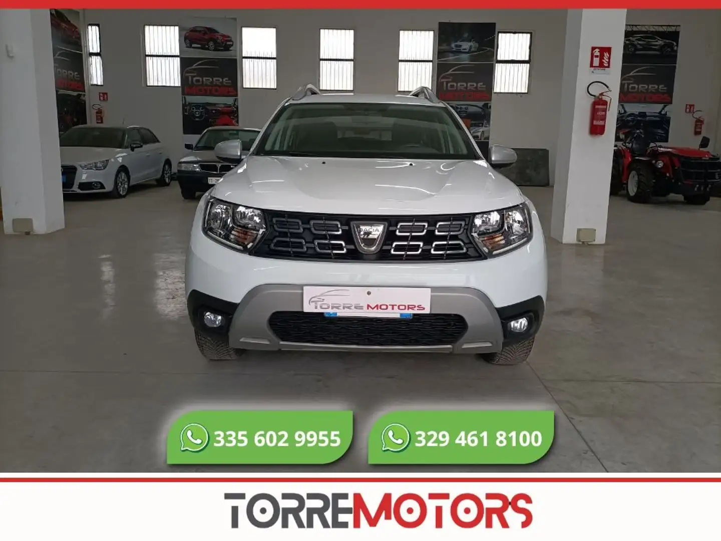 Dacia Duster Duster II 2018 1.6 sce Prestige Gpl 4x2 s Blanc - 1
