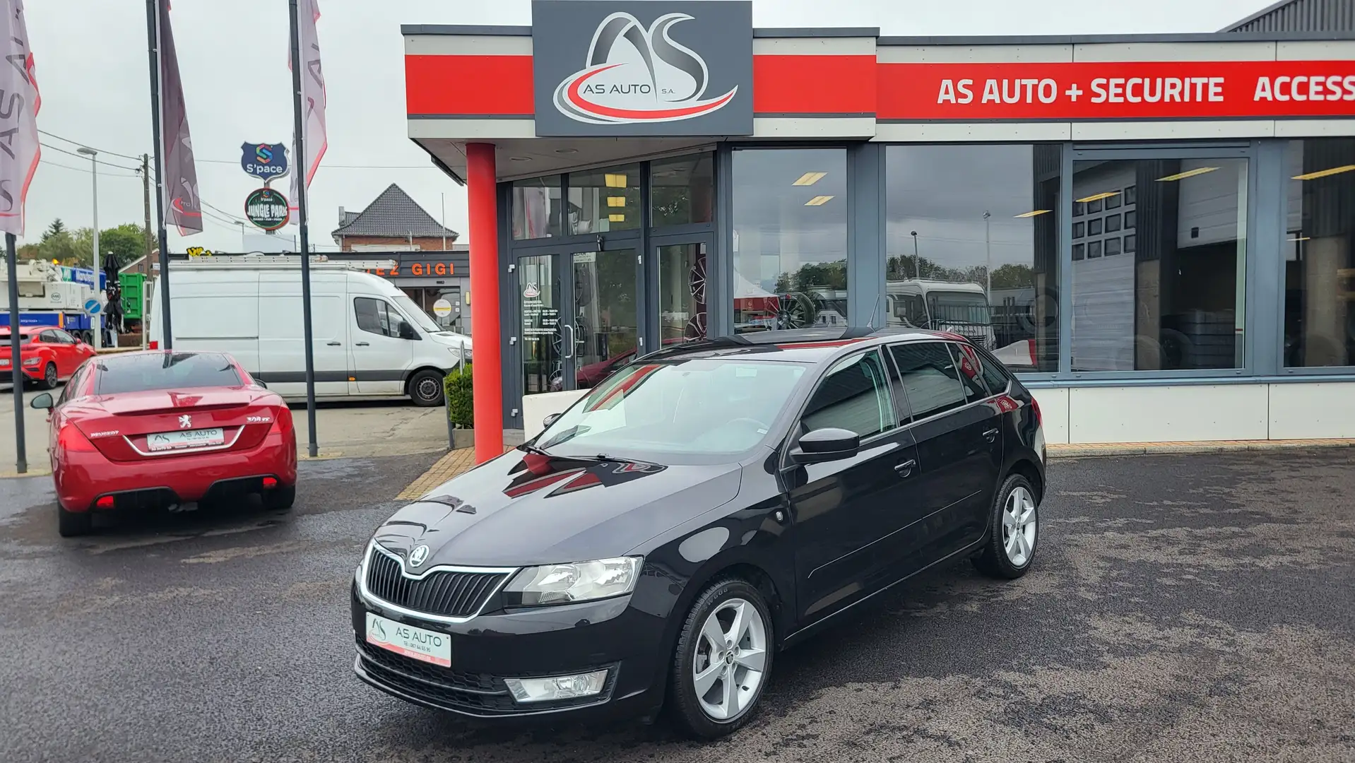 Skoda Rapid/Spaceback Rapid 1.2 TSI Ambition Negro - 1