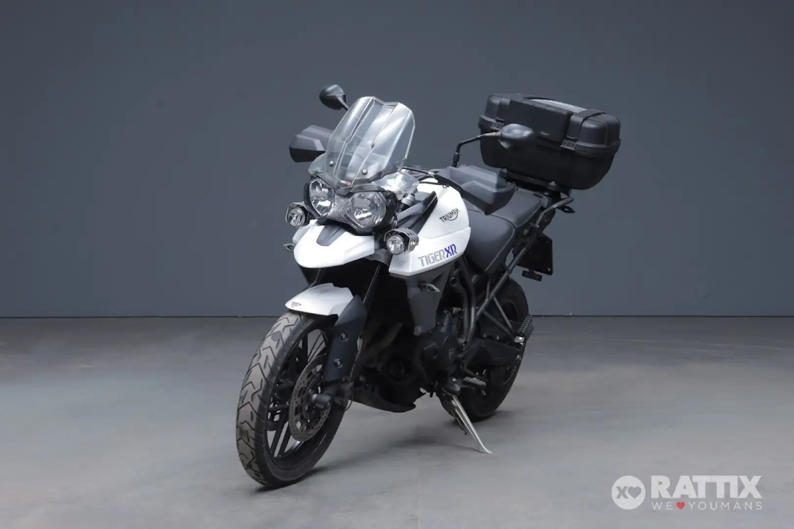 Triumph Tiger 800 XC Abs my15 Blanco - 2