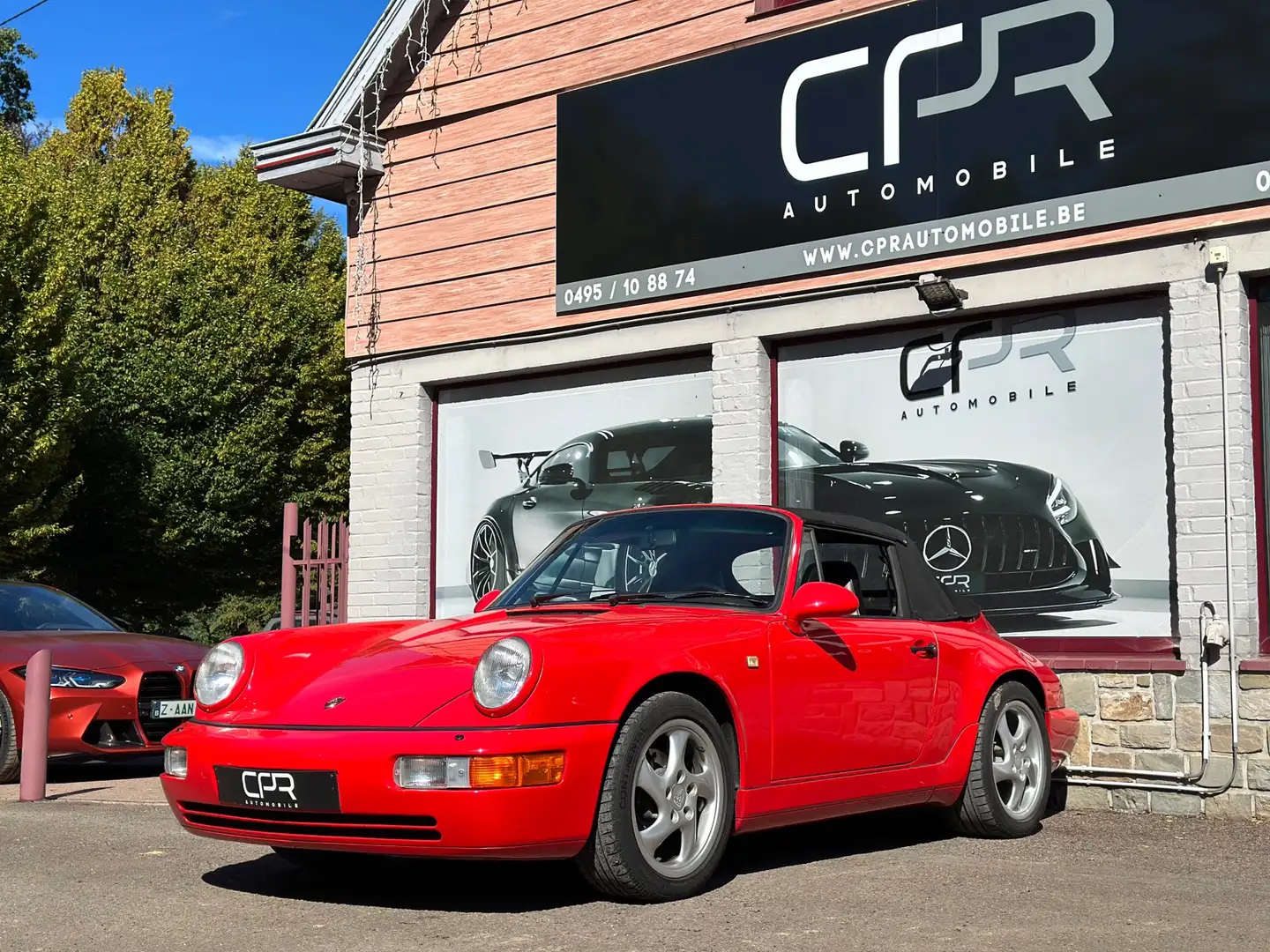 Porsche 911 3.6 i * BELGIUM CAR * CABRIOLET * CLIM * CUIR * crvena - 1