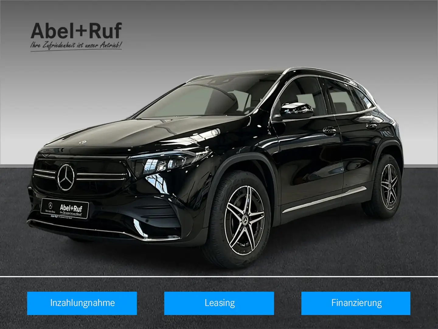 Mercedes-Benz EQA 250 AMG+MBUX+CarPlay+Kam+DISTRO+LED+SHZ+18" Schwarz - 1