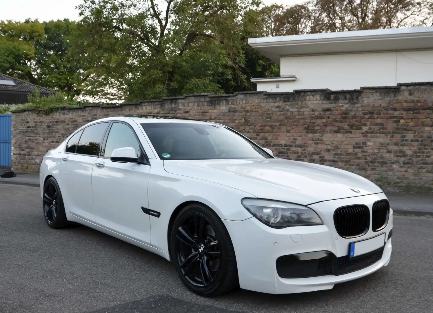 BMW 730 7er Diesel 730d- M Paket ab Werk-Alpinweiss 3-TOP! Blanc - 1