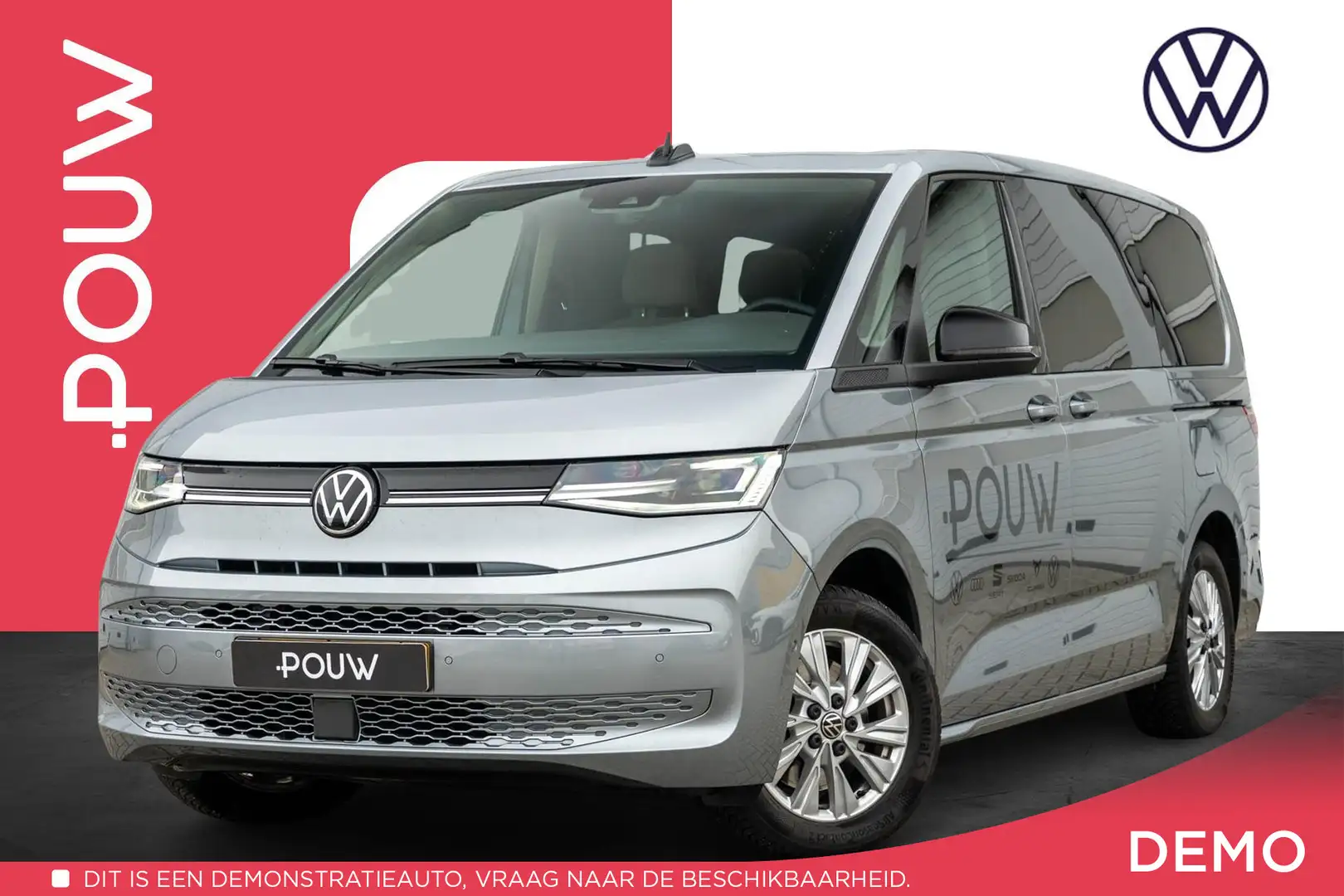 Volkswagen T7 Multivan 1.4 218pk eHybrid L2H1 Life | Panoramadak | Trekha Grijs - 1