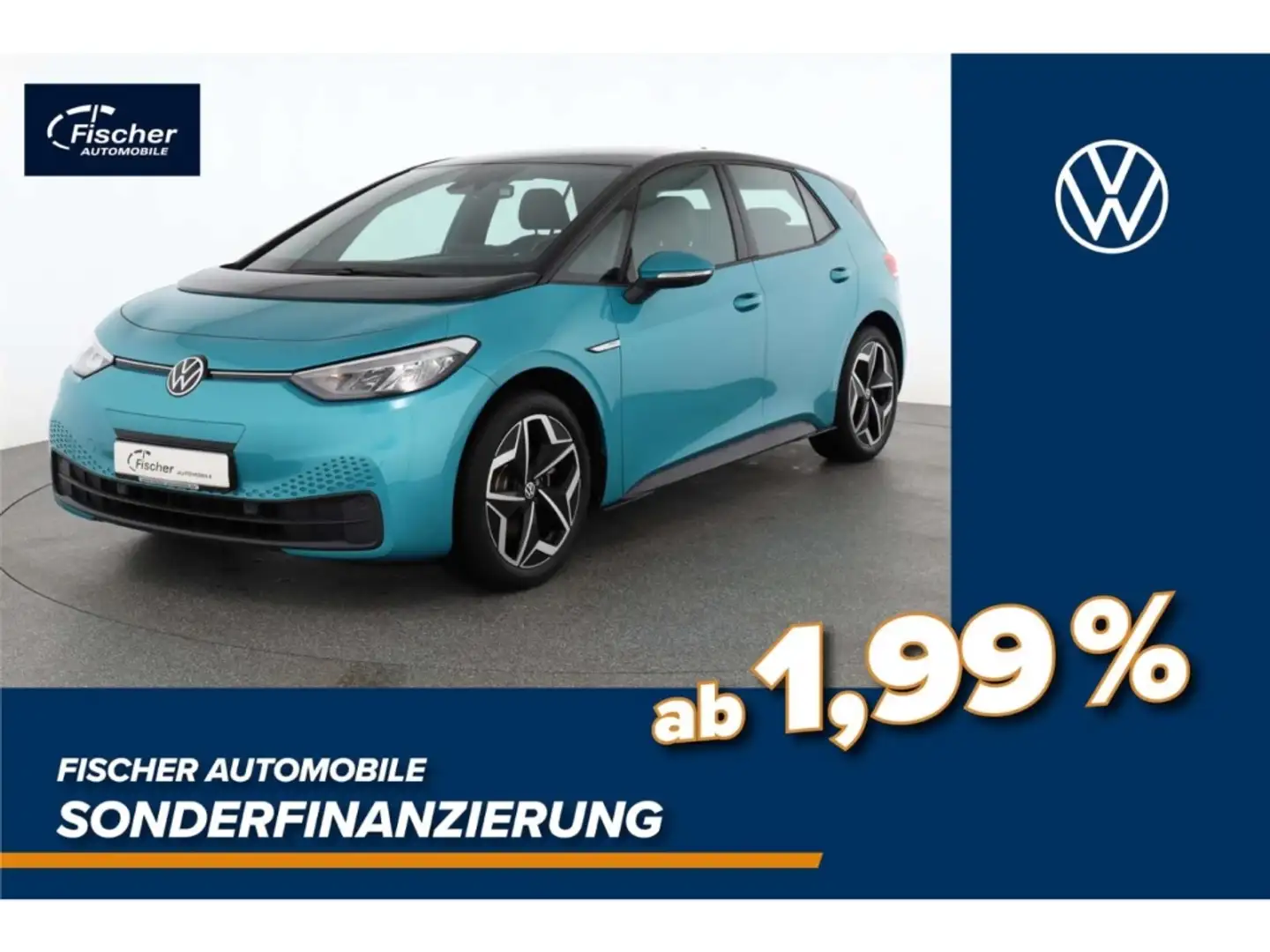 Volkswagen ID.3 Elektro Pro Performance 58 kWh Blau - 1