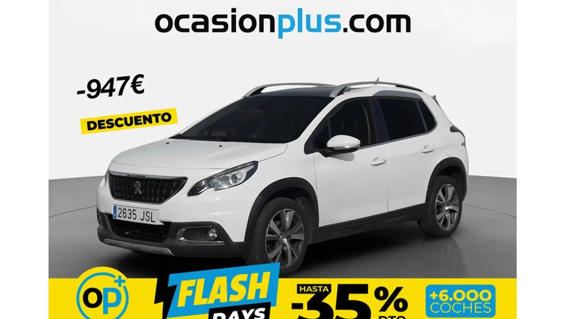 Peugeot 2008 1.6 BlueHDI Allure 100 Weiß - 1