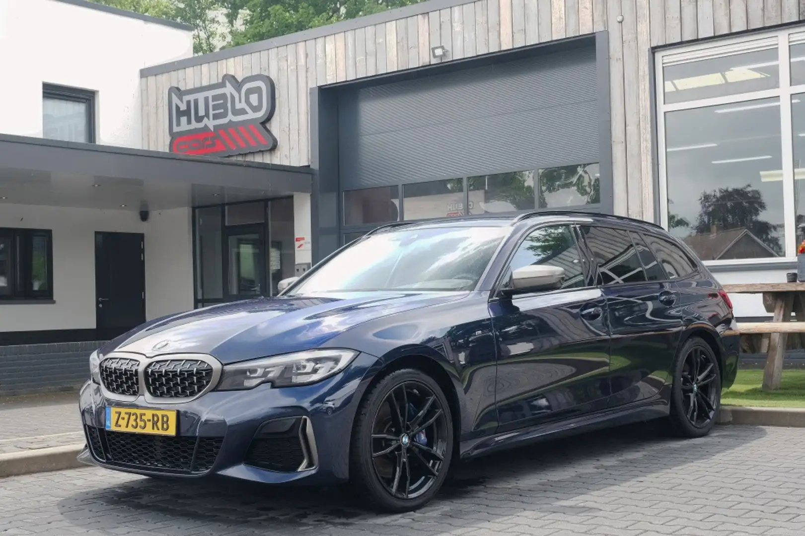 BMW 340 3-serie Touring M340i xDrive M Sport Blauw - 1