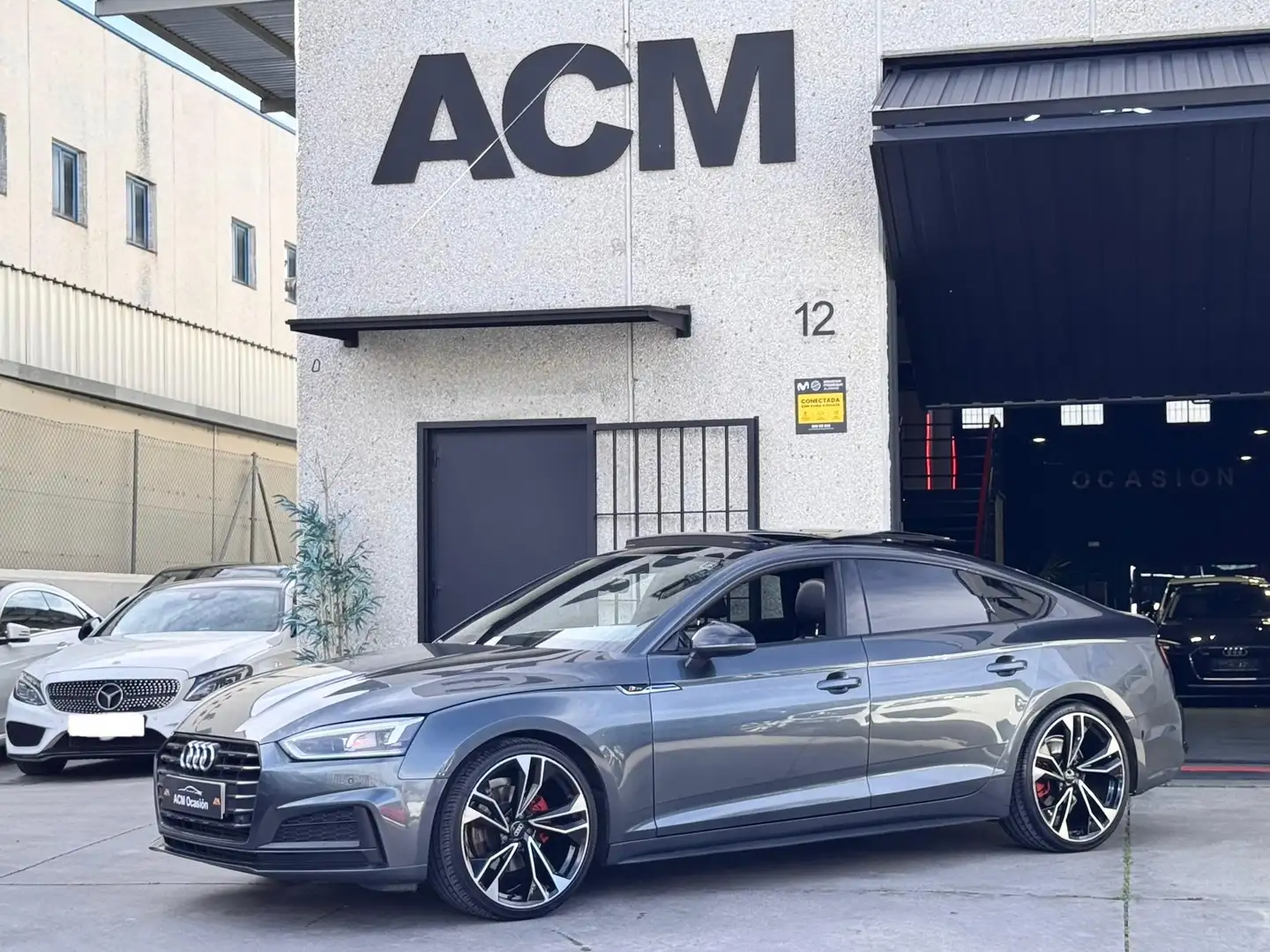 Audi A5 Sportback 2.0 TFSI Sport S tronic 140kW Gris - 1