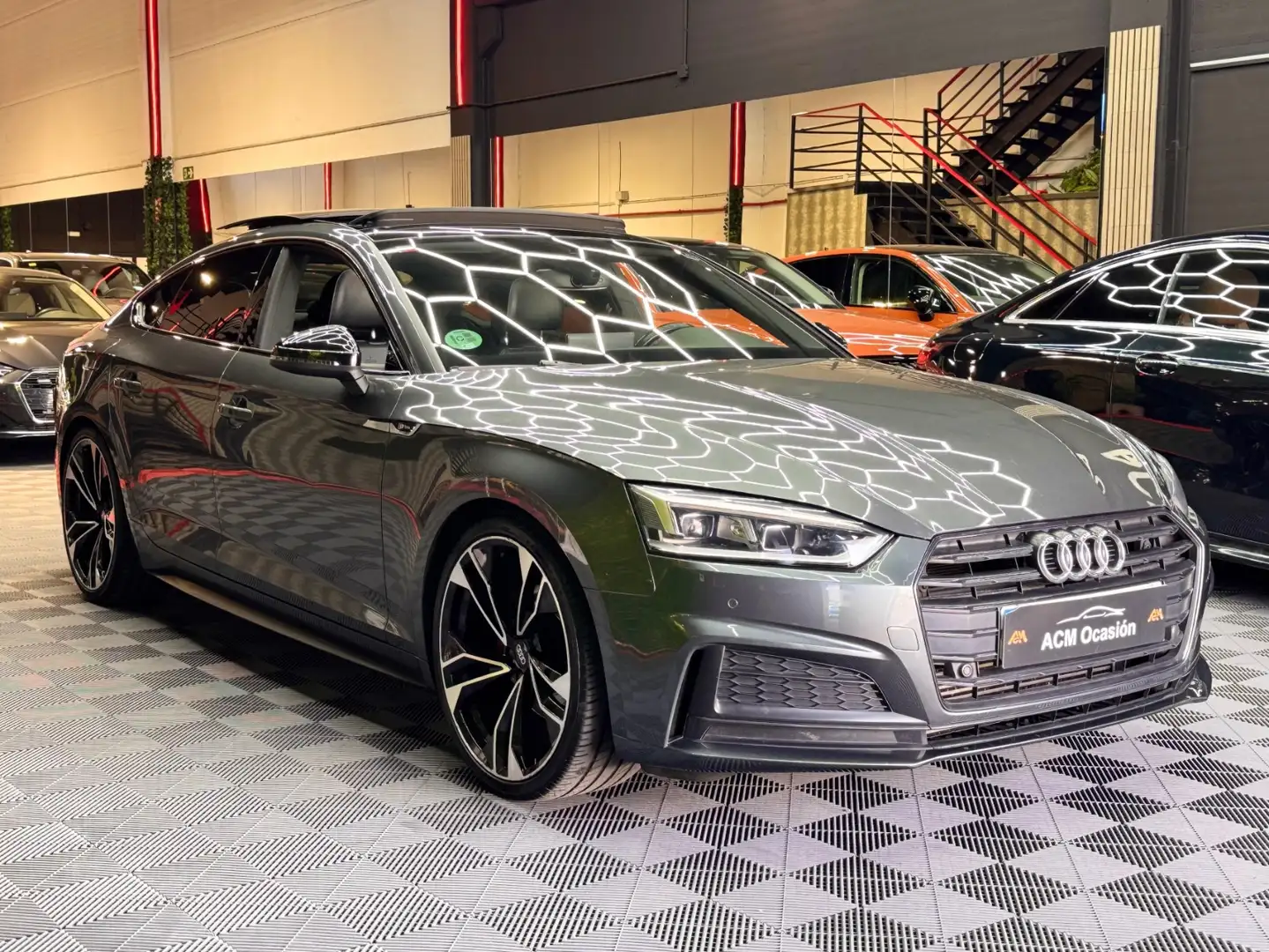 Audi A5 Sportback 2.0 TFSI Sport S tronic 140kW Gris - 2