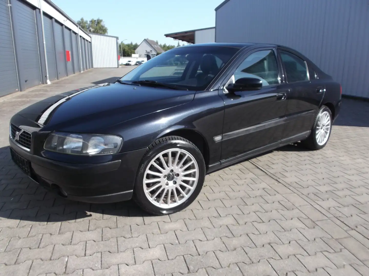 Volvo S60 Black Edition.TÜV.06.27.LEDER.17ZOLL-ALU.MET.ZV Noir - 1