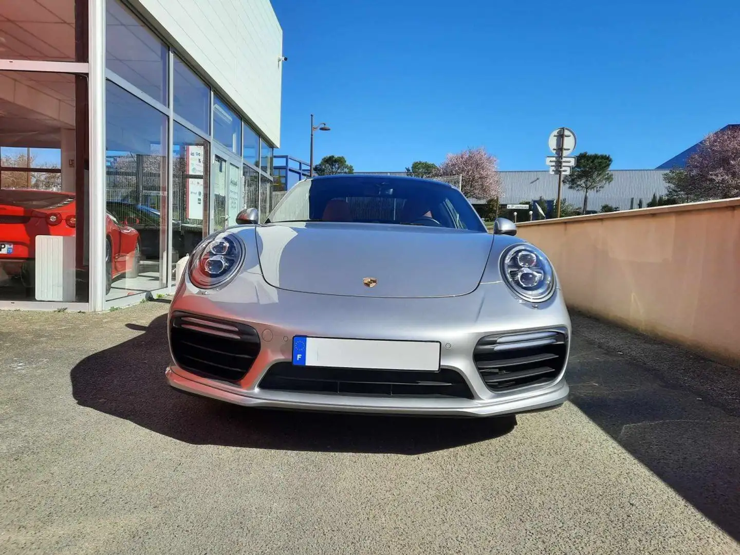 Porsche 911 (991) (2) TURBO 3.8 540 CH Gris - 1