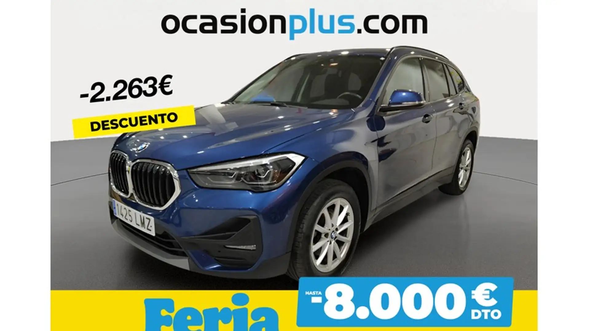 BMW X1 sDrive 18d Blauw - 1