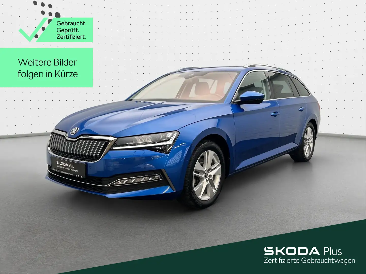 Skoda Superb Combi 1.4TSI iV Style*NAVI*PANO*KAM*SHZ* Blau - 1
