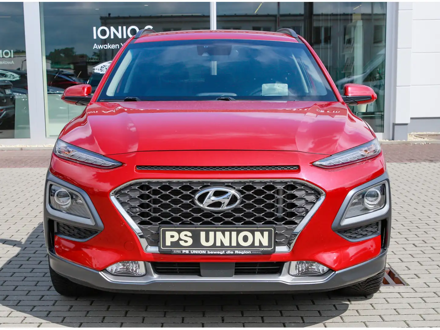 Hyundai KONA 1.0 Premium 2WD SHZ KAMERA NAVI HUD LED Rot - 2