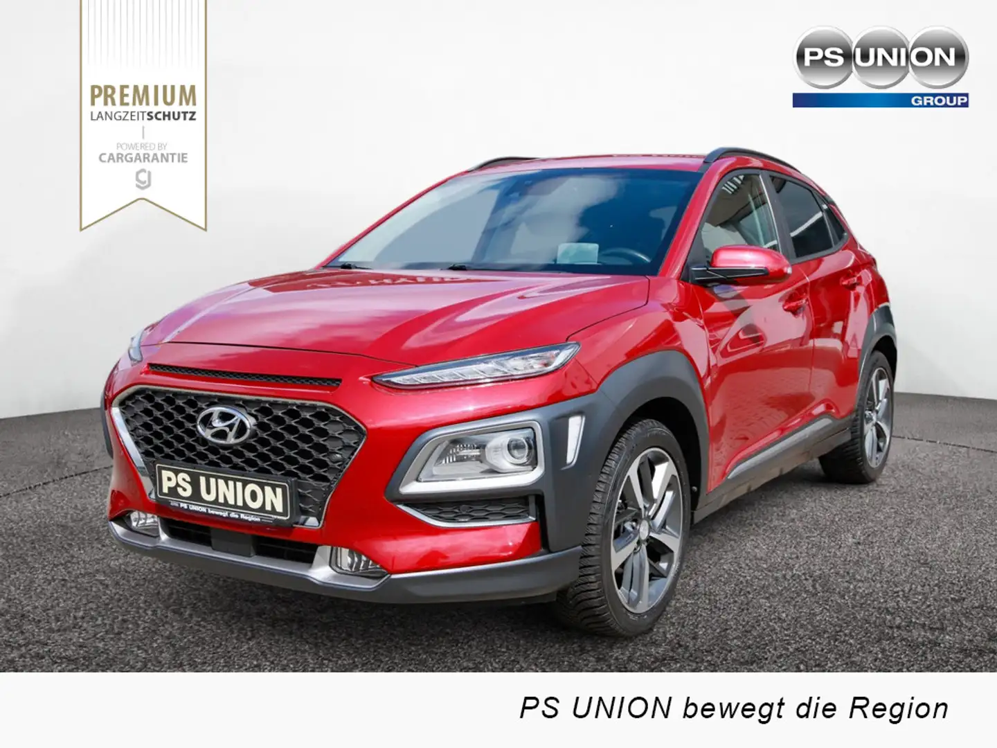 Hyundai KONA 1.0 Premium 2WD SHZ KAMERA NAVI HUD LED Rot - 1