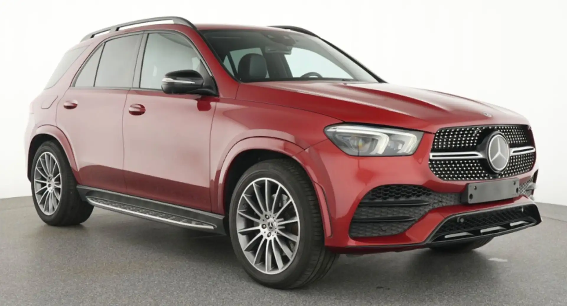 Mercedes-Benz GLE 400 d 4Mati AMG LEDER NAVI AHK BURM KAM LUFT Rot - 2