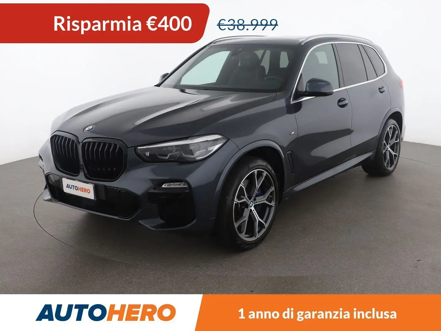 BMW X5 xDrive 25d Msport Grigio - 1