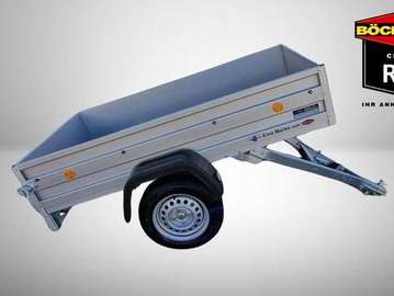 KD-EU2 ALU-Kastenanhänger 750 kg Klappdeichsel